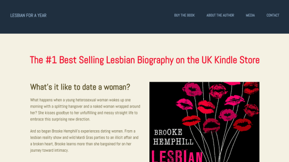Lesbian for a Year Website